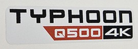 Typhoon Q500 4K Sticker
